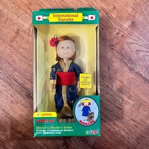 Vintage Eden Madeline Doll International Traveler Japan Blue Kimono 2000 New